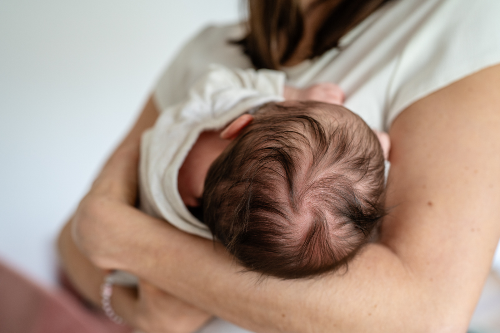 Detailaufnahme Babykopf